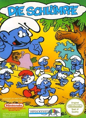 Smurfs, The (Europe) (En,Fr,De,Es) (Beta) box cover front